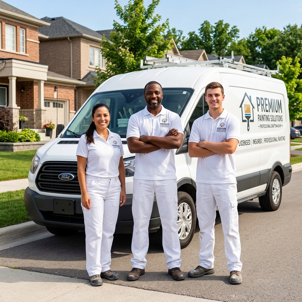 Painting by Ralph Maynard team